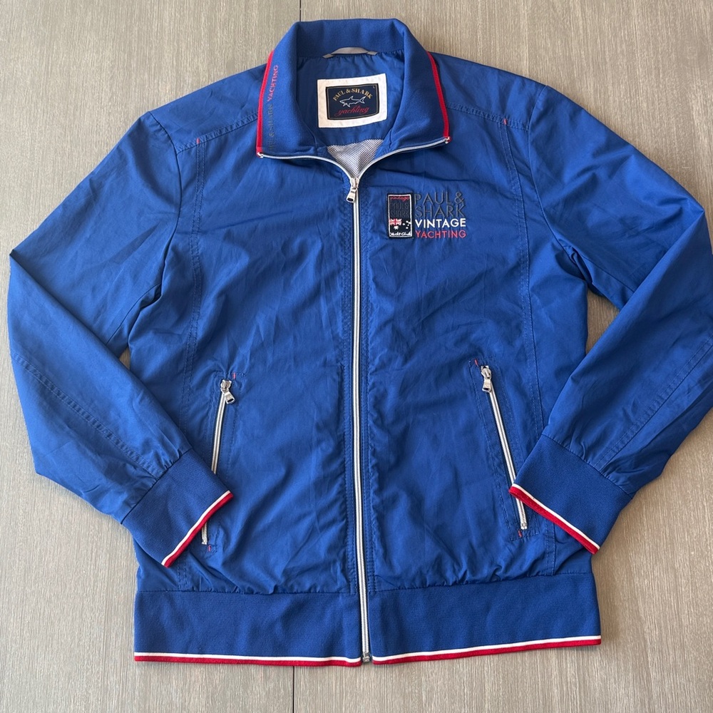 Paul & Shark Vintage Yachting Blue Windbreaker